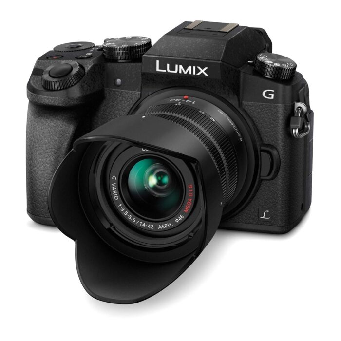 Panasonic LUMIX DMC-G7KK DSLM Mirrorless 4K Camera, 14-42 mm Lens Kit (Black) - Image 4