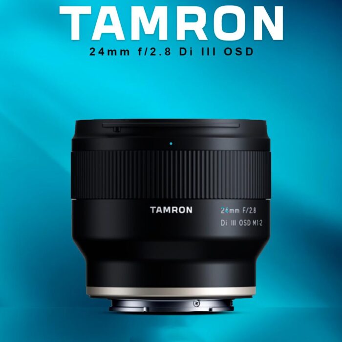 Tamron 24mm f/2.8 Di III OSD Wide-Angle Prime Lens for Sony E-Mount, (TM24F28S) (Black) - Image 2