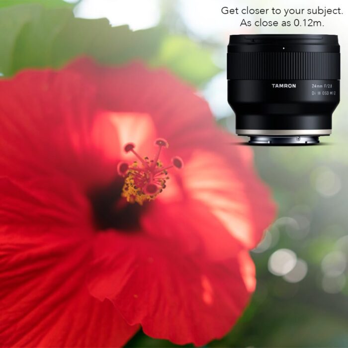 Tamron 24mm f/2.8 Di III OSD Wide-Angle Prime Lens for Sony E-Mount, (TM24F28S) (Black) - Image 6