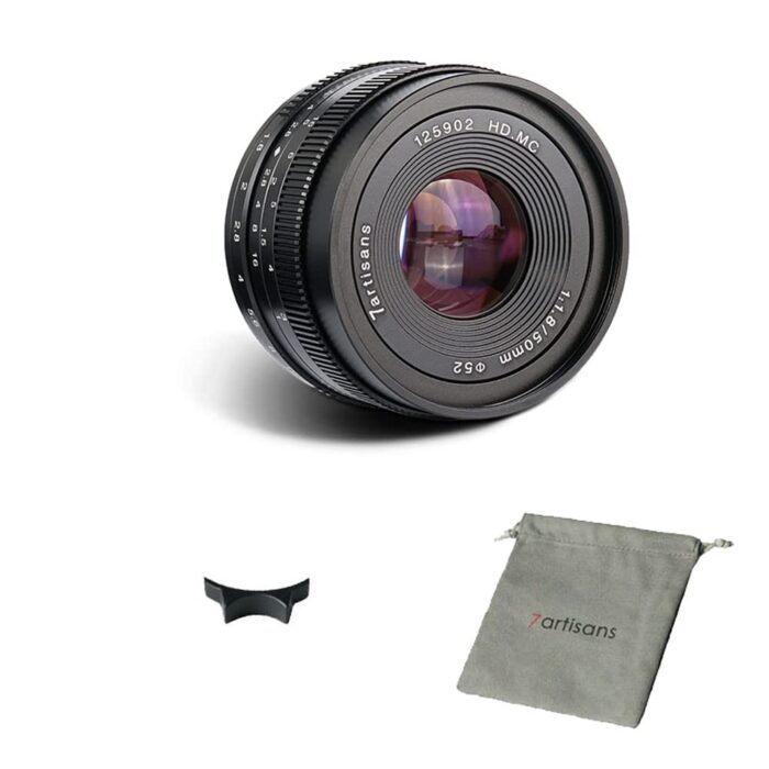 7artisans Photoelectric 50mm f/1.8 Lens for Sony E Mount (Black)