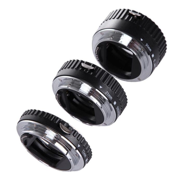 CALANDIS® Auto Focus Af Automatic Macro Extension Tube Set for Canon SLR DSLR Cameras - Image 8