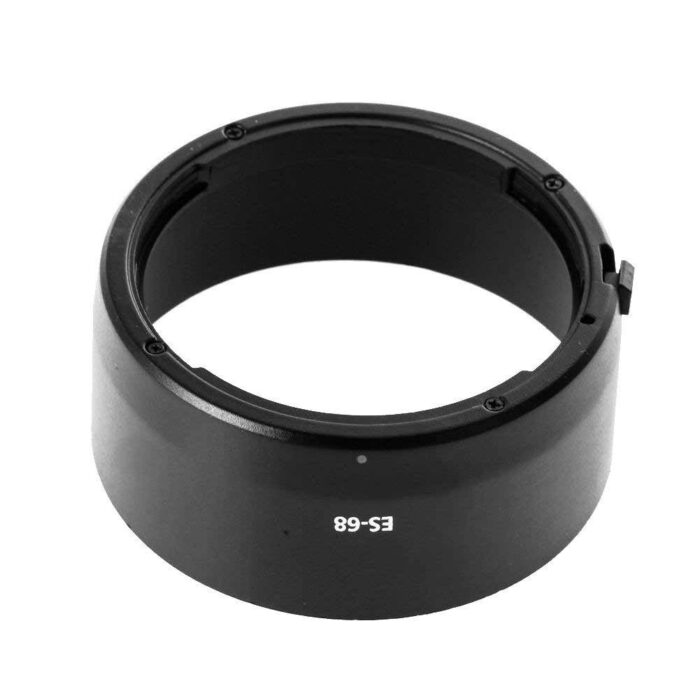 Boosty® Replacement Lens Hood ES-68 Bayonet Mount Lens Hood Compatible with Canon EF 50mm F/1.8 STM Lens (Black Color) (ES-68 Lens Hood) - Image 2