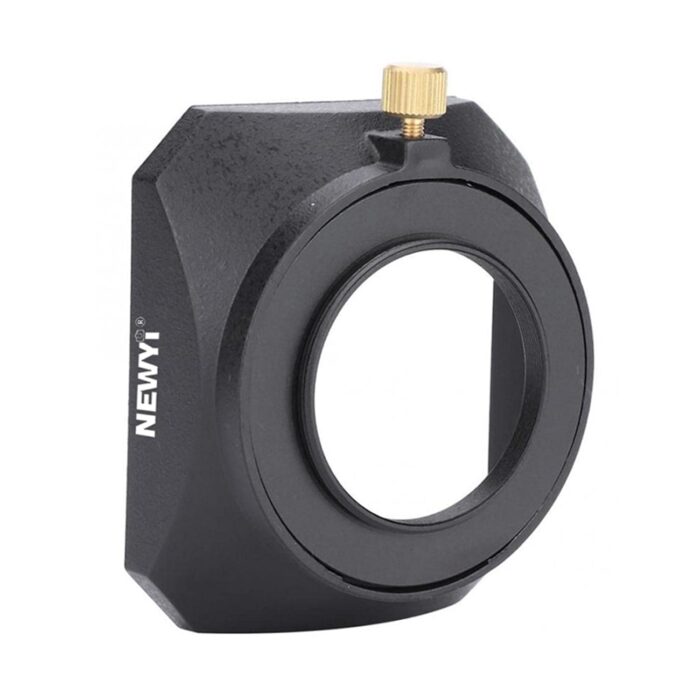 CALANDIS Square Lens Hood Shade with Screw Mount for DSLR Mirrorless Camera 55Mm - Image 3