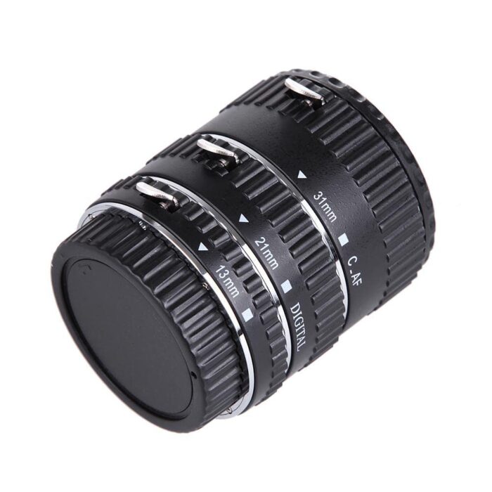 CALANDIS® Auto Focus Af Automatic Macro Extension Tube Set for Canon SLR DSLR Cameras