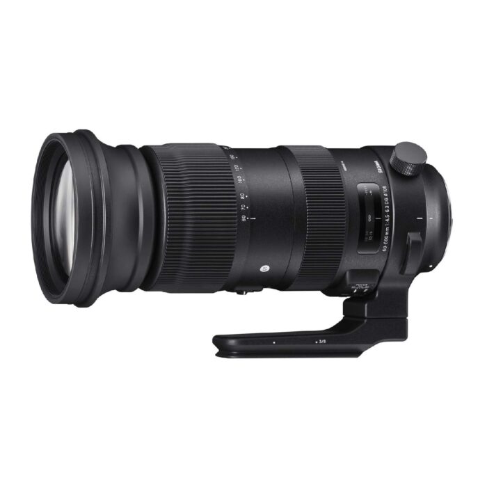 Sigma 60-600mm f/4.5-6.3 DG OS HSM Sports Lens for Canon DSLR Cameras (Black)