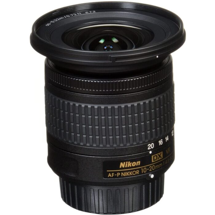 Nikon AF-P DX Nikkor 10-20mm f/4.5-5.6G VR F/4.5-29 Fixed Zoom Camera Lens (Black) - Image 9