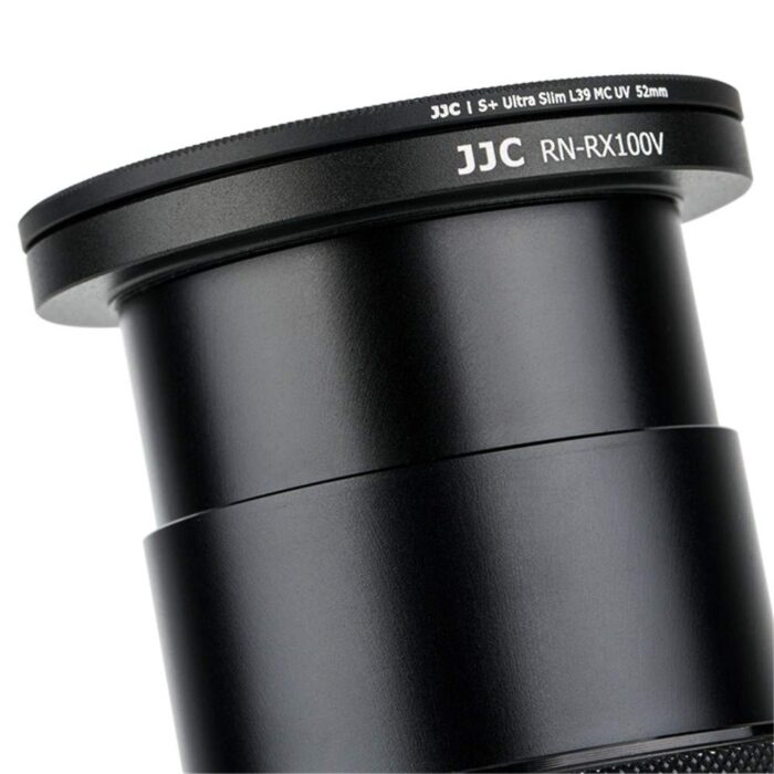 Dedicated Metal 52mm Thread Filter Adapter Lens Adapter for Sony RX100M5A RX100M5 RX100M4 RX100M3 RX100M2 RX100 Installing UV CPL ND Filter, Includes 52mm Snap-On Lens Cap & Cap Keeper String - Image 3