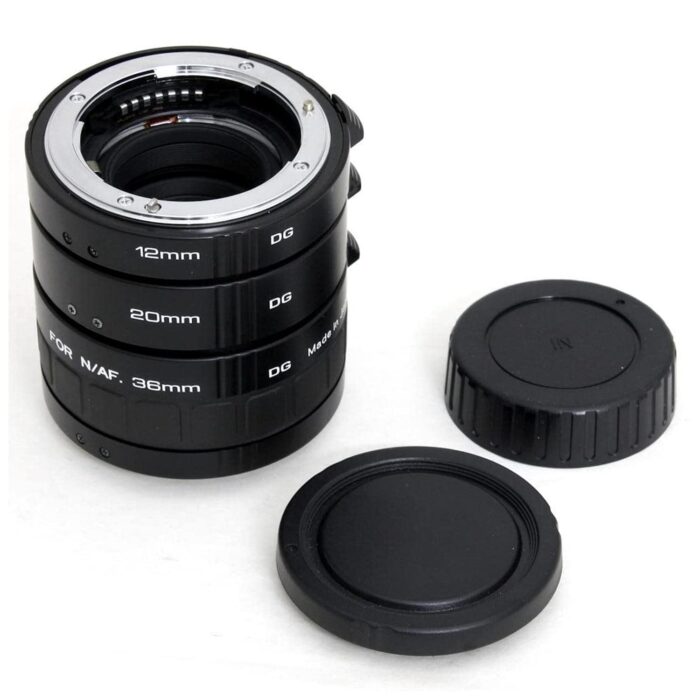 Kenko Extension Tube Kit Macro Lens Compatible with Nikon AF (Made in Japan), Black - Image 7