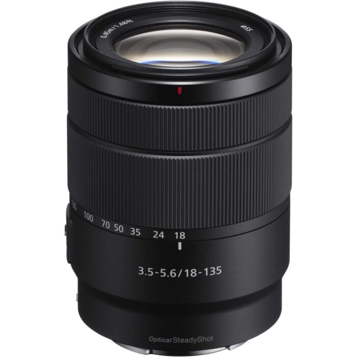 Sony SEL18135 E 18-135mm F3.5-5.6 OSS Black