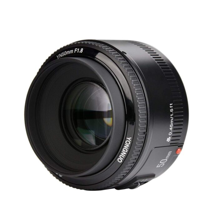 Yongnuo EF YN 50mm F/1.8 1:1.8 Standard Prime Lens for Canon Rebel Digital Camera Works Well with Almost All Canon DSLR Cameras