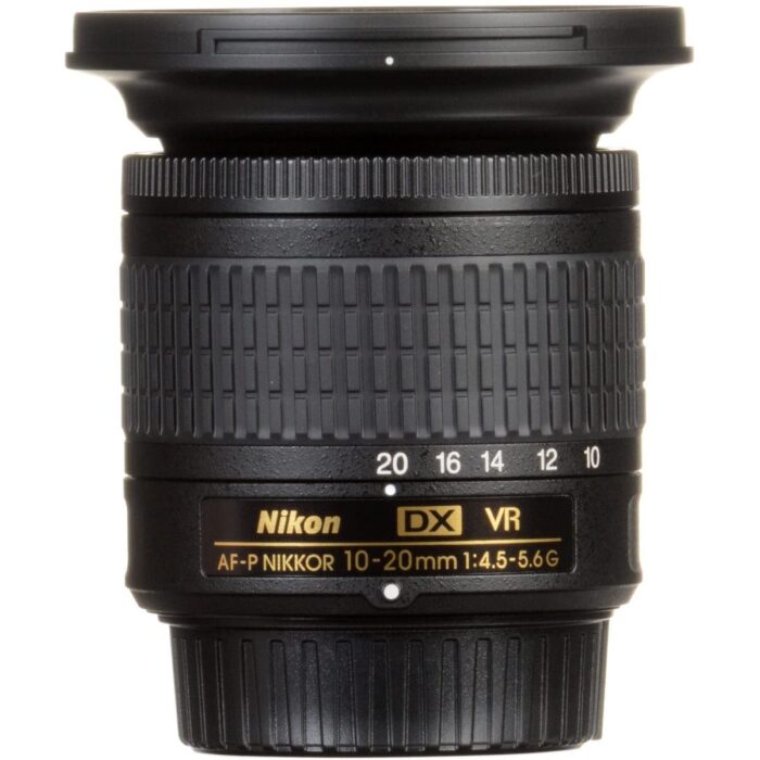 Nikon AF-P DX Nikkor 10-20mm f/4.5-5.6G VR F/4.5-29 Fixed Zoom Camera Lens (Black) - Image 4