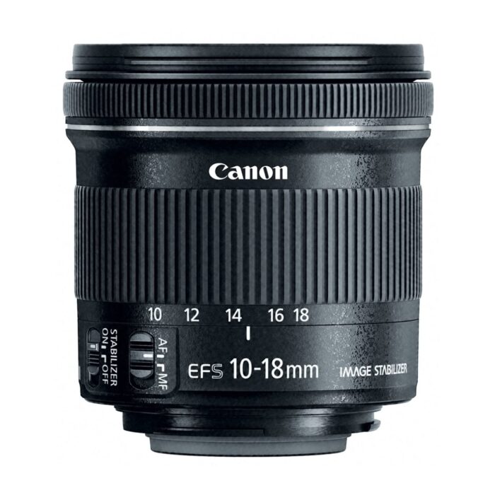 Canon EF-S 10-18MM f/4.5-5.6 is STM Zoom Lens (Black) - Image 2