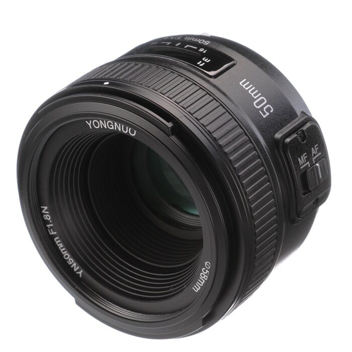 YONGNUO YN 50mm F1.8 Standard Prime Lens Large Aperture Auto Manual Focus AF MF for Nikon DSLR Cameras