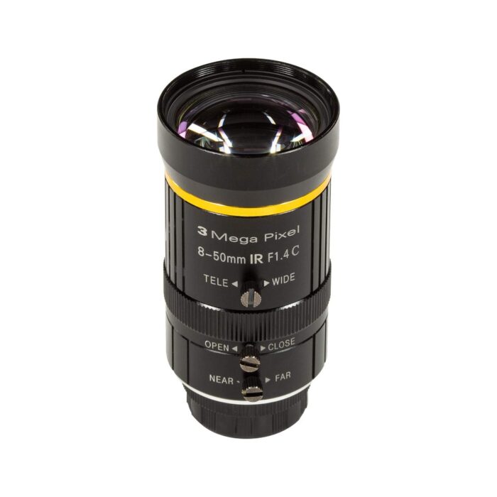 8-50mm C-Mount Zoom Lens for Raspberry Pi HQ Camera IMX477 with C-CS Adapter - Image 4