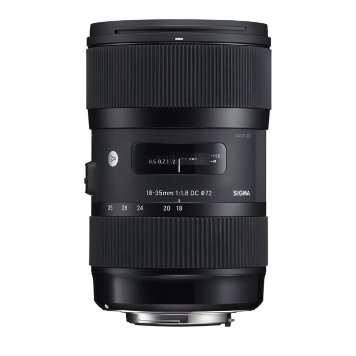 Sigma 18-35mm f/1.8 Lens DC for Canon (Black)