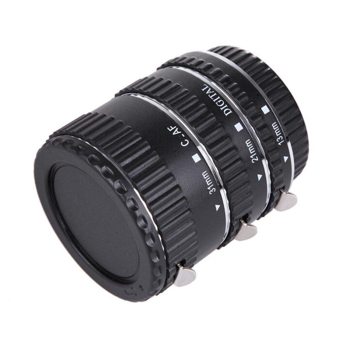 CALANDIS® Auto Focus Af Automatic Macro Extension Tube Set for Canon SLR DSLR Cameras - Image 3