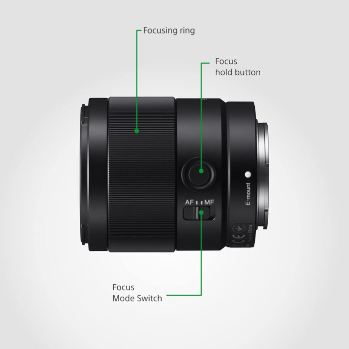 Sony E Mount Sony FE 35mm F1.8 Full-Frame Lens (SEL35F18F) | Standard Prime |Product Photography - Image 7