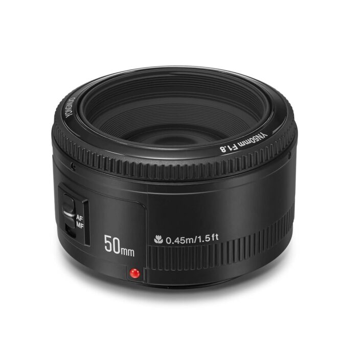 Yongnuo_ YN50 mm F1.8 Lens Large Aperture Auto Focus Lens for Canon EF Mount EOS Cameras - Image 8