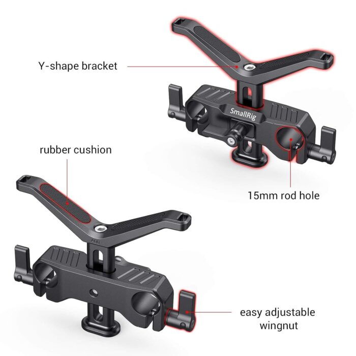 SmallRig 15mm LWS Universal Lens Support BSL2680 - Image 2