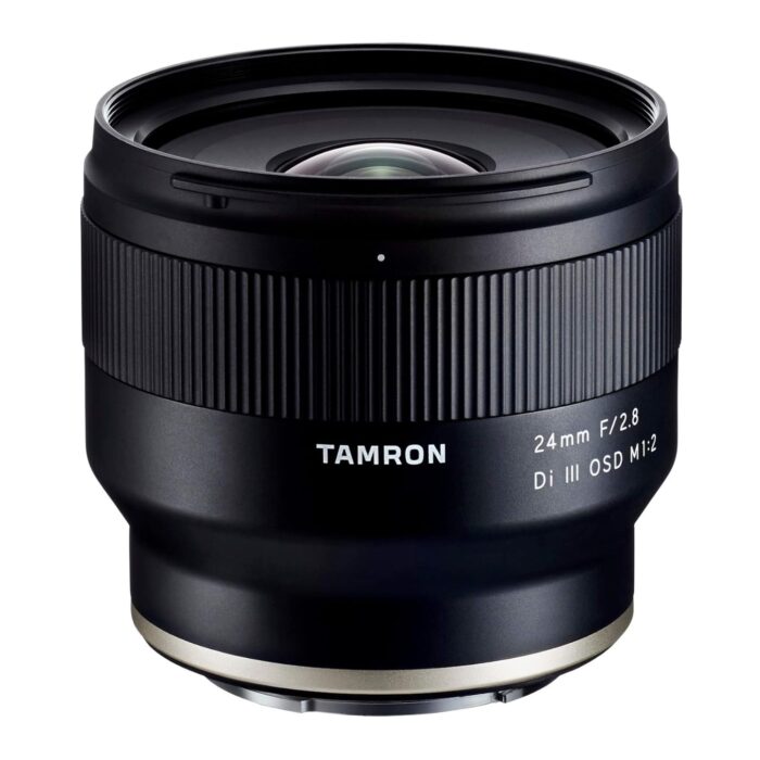 Tamron 24mm f/2.8 Di III OSD Wide-Angle Prime Lens for Sony E-Mount, (TM24F28S) (Black)