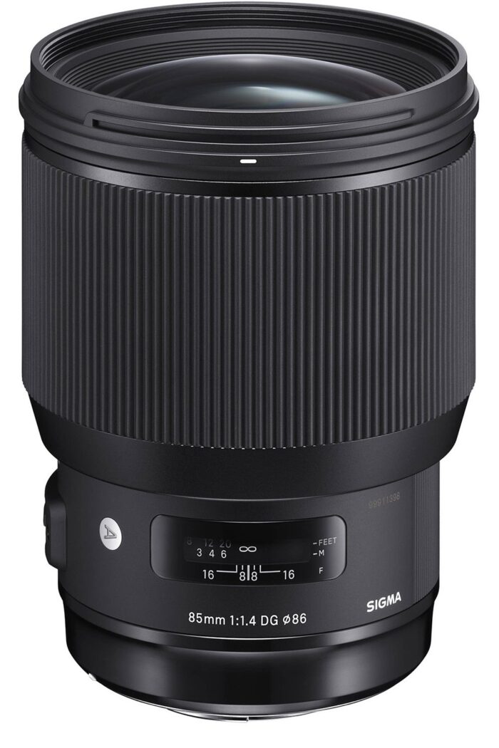 Sigma 85Mm F/1.4 Dg HSM Art Lens for Canon DSLR Camera - Black - Image 2