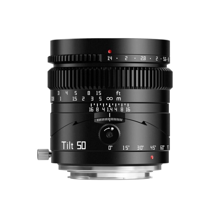 TTArtisan 50mm F1.4 Tilt Manual Lens Large Aperture Full Frame Tilt Portrait Lens Compatible with Sony E-Mount Mirrorless Cameras a7 a7II a7III a7R a7RII a7RIII a7RIV a7S a7SII a9 a7C