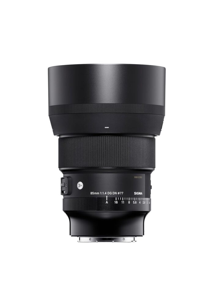 Sigma 85mm F1.4 DG DN Art Lens for Full-Frame Sony E Mount Mirrorless Cameras (Black)