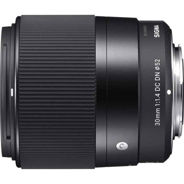 Sigma 30mm f/1.4 DC DN Contemporary Lens for Canon EF-M Mount (302971) Black - Image 5