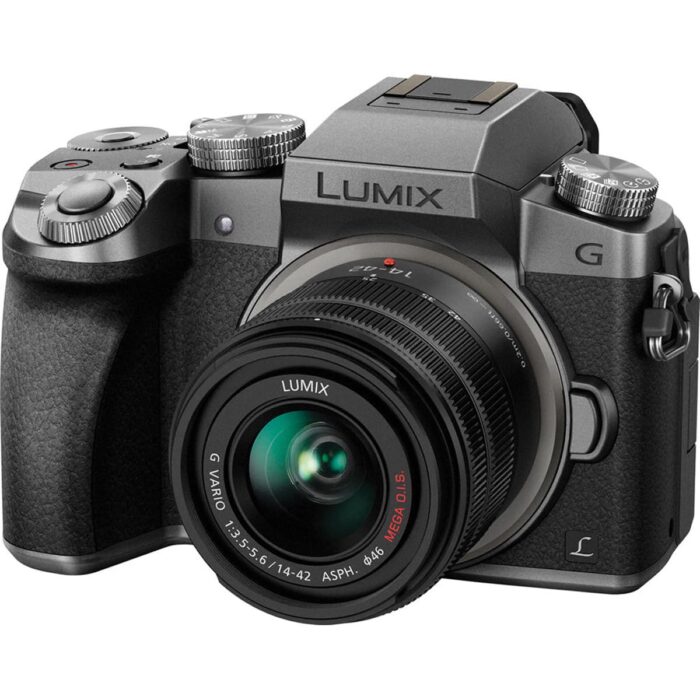 PANASONIC LUMIX G7 4K Mirrorless Optical Zoom Camera, with 14-42mm MEGA O.I.S. Lens, 16 Megapixels, 3 Inch Touch LCD, DMC-G7KS (USA SILVER) - Image 2