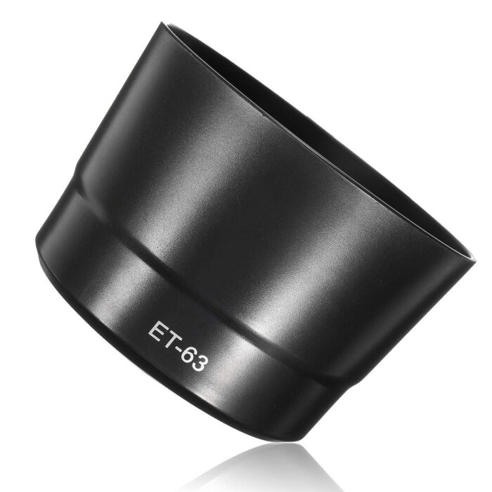 FND Hood for Camera Lens, Made ABS,58MM Flower Hood for Canon 18-55 & ET 63 Hood for 55-250 is STM - Image 3