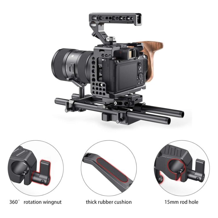 SmallRig 15mm LWS Universal Lens Support BSL2680 - Image 4