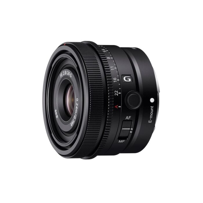 Sony E Mount Fe 24 Mm F2.8 G Full-Frame Lens (Sel24F28G) | Prime Lens |Wide-Angle Lens - Black