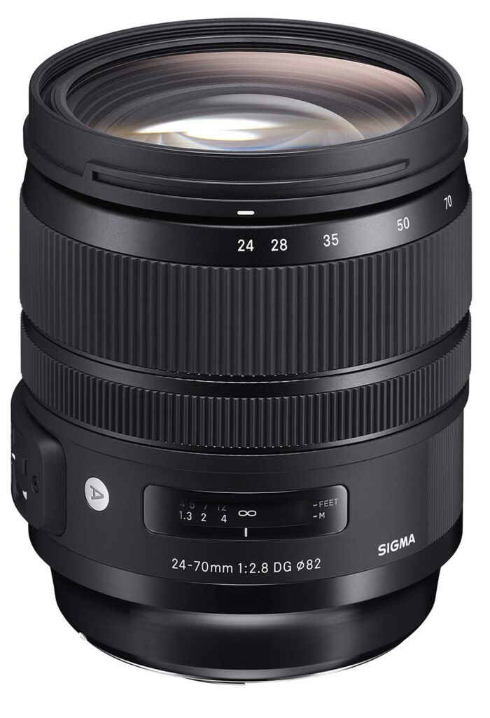 Sigma 24-70mm f/2.8 DG OS HSM Art Lens for Canon DSLR Camera-Black - Image 2