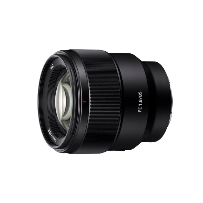 Sony E Mount FE 85mm F1.8 Full-Frame Lens (SEL85F18) | Mid-Telephoto Prime | Portrait Photography, Black