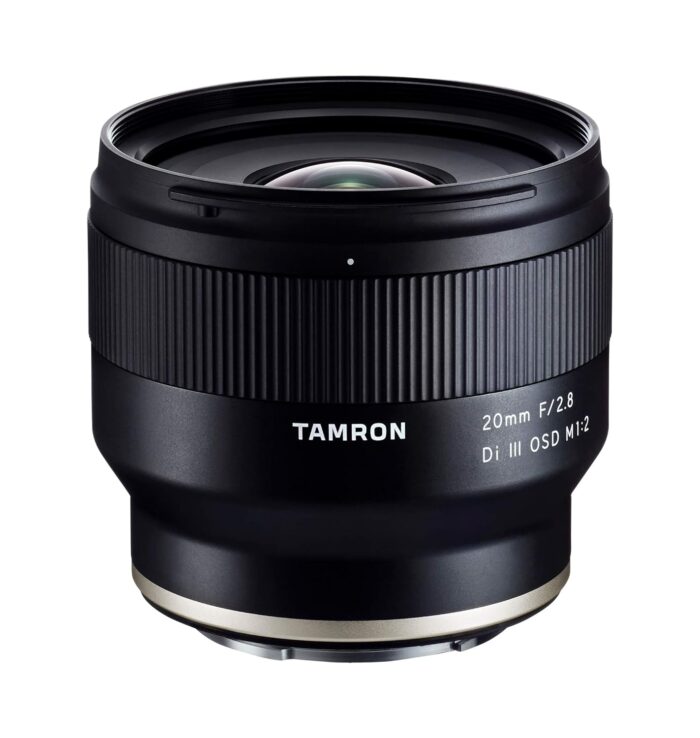 Tamron Full-Frame Mirrorless Camera Lens for Sony (Black, 20mm F/2.8 Di III OSD M1:2)