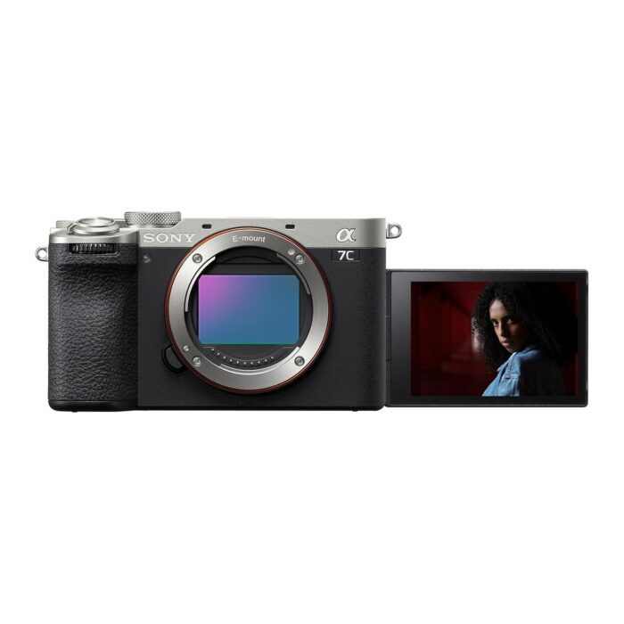 Sony Alpha ILCE-7CM2 Full-Frame Interchangeable-Lens Mirrorless vlog Camera (Body Only) | Made for Creators | 33.0 MP | Artificial Intelligence Based Autofocus | 4K 60p Recording - Silver