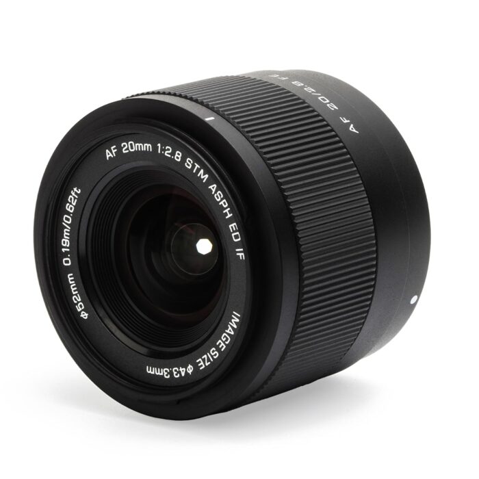 VILTROX 20mm f2.8 FE, 20mm f/2.8 e-Mount Full Frame AF Lens for Sony e Mount, Prime Wide Angle Lens for Sony e Mount a7cr a7cii a7c a6700 zv-e100 a6600 a6400 a7iv a7iii - Image 3