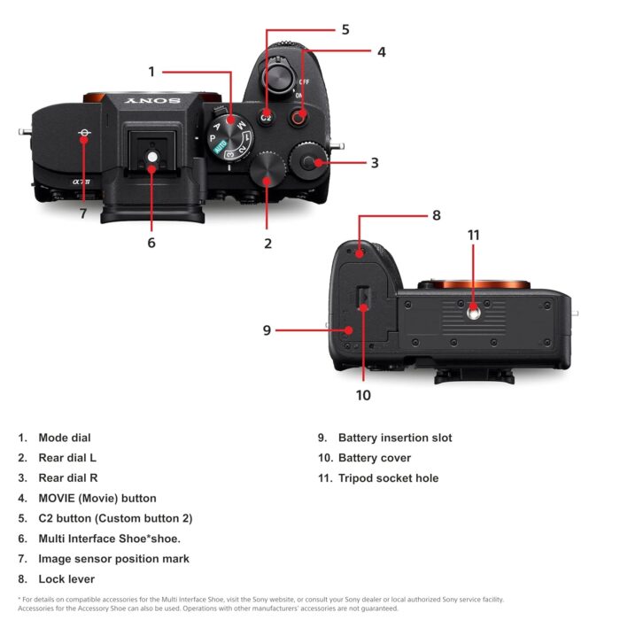 Sony Alpha ILCE-7M4 Full-Frame Hybrid Camera 33MP Interchangeable-Lens Mirrorless Camera Body (4K 60P Video Recording, Real-Time Eye AF for Humans, Birds, Animals) - Digital_Zoom, Black, - Image 9