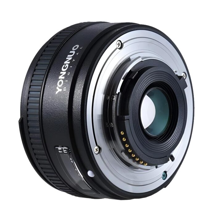 Yongnuo YN40mm F2.8N 1:2.8 Light-Weight Standard Prime AF/MF Lens for Nikon DSLR Cameras, Black - Image 2