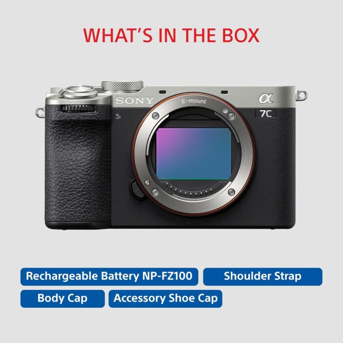 Sony Alpha ILCE-7CM2 Full-Frame Interchangeable-Lens Mirrorless vlog Camera (Body Only) | Made for Creators | 33.0 MP | Artificial Intelligence Based Autofocus | 4K 60p Recording - Silver - Image 13