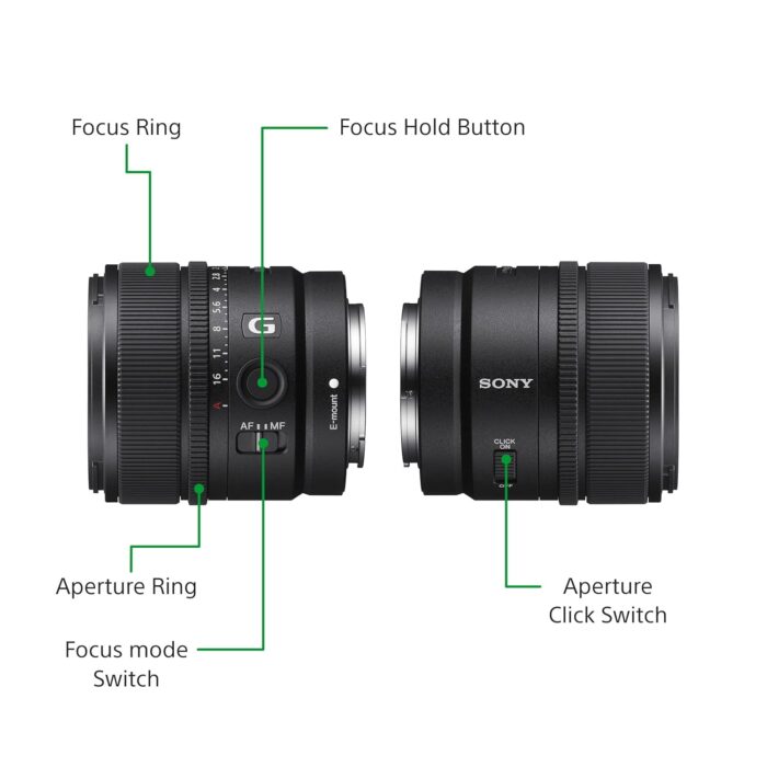 Sony E Mount E 15Mm F1.4 G Aps-C Lens (Sel15F14G) | Wide-Angle Prime | Vlogging & Content Creation - Black - Image 9