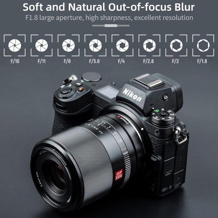 VILTROX 35mm f/1.8 F1.8 Full Frame Nikon Z Mount Lens, Wide Angle Auto Focus Lens for Nikon Z7? Z6 Z6 ? Z5 Z50 - Image 3