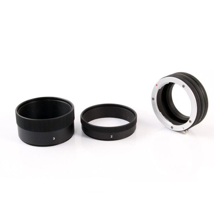 FocusFoto Macro Extension Tube Ring Kit for Sony E-Mount Camera Lens NEX-5R 5T 5N NEX-6 NEX-7 a7 a7S a7R a7II a7SII a7RII a6500 a6300 a6000 a5100 a5000 a3500 FS700 VG30 VG900 for Close-up Photography - Image 4