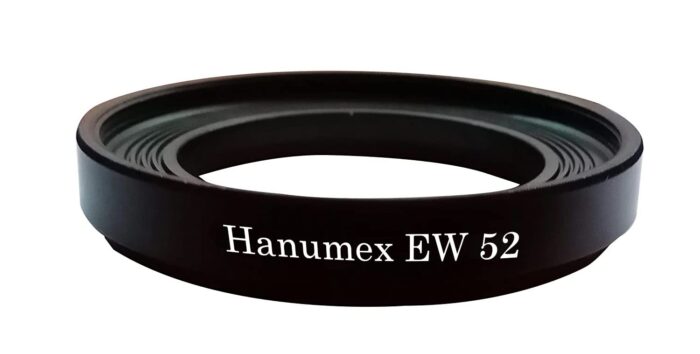 Hanumex® EW52 Metal Lens Hood Shade for Canon RF 35mm f1.8 Macro is STM Lens - Precision-Crafted Metal Hood for RF 35mm f1.8 Lens - The Ultimate EW52 Replacement Lens Hood Solution. - Image 2