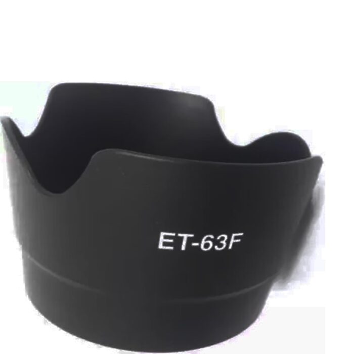 Hanumex® ET-63 Flower Lens Hood for Canon EF-S 55-250mm f/4-5.6 is STM Lens, 58mm Thread: Black Lens Hood for Enhanced Photography and Reliable Lens Protection - Image 2