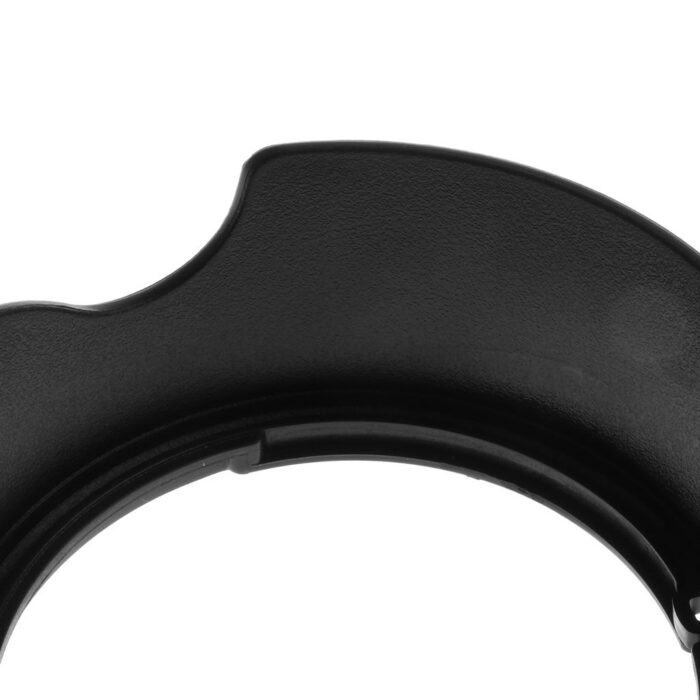 SUPERNIC EW-63C Flower Lens Hood for Canon EF-S 18-55mm f3.5-5.6 IS STM Black with microfiber cloth - Image 5