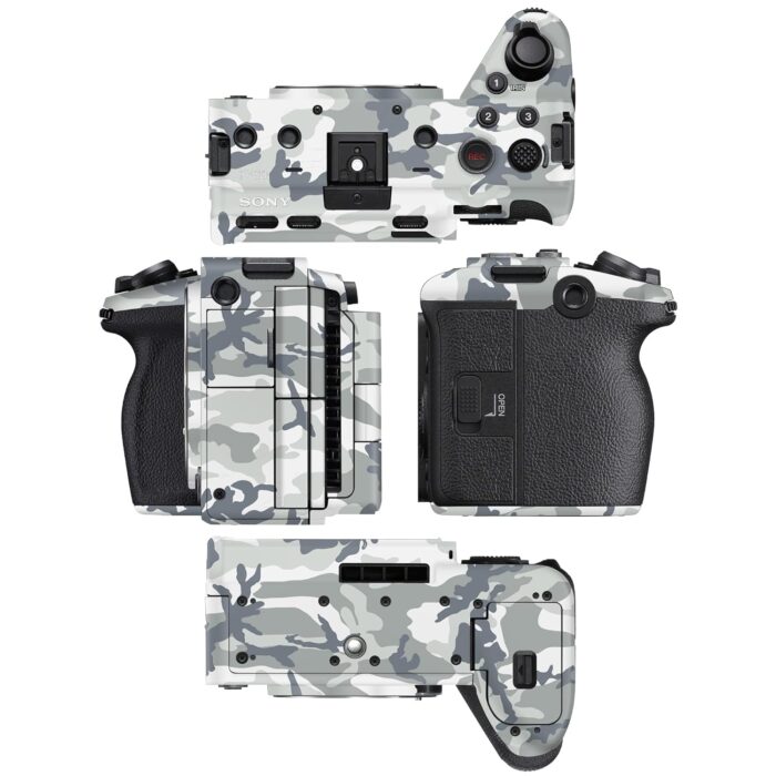 Capes India Camera Skin Cover Compatible with Sony FX 30 | Anti Scratch | Protective Film (Design - Snow Camo) - Image 2