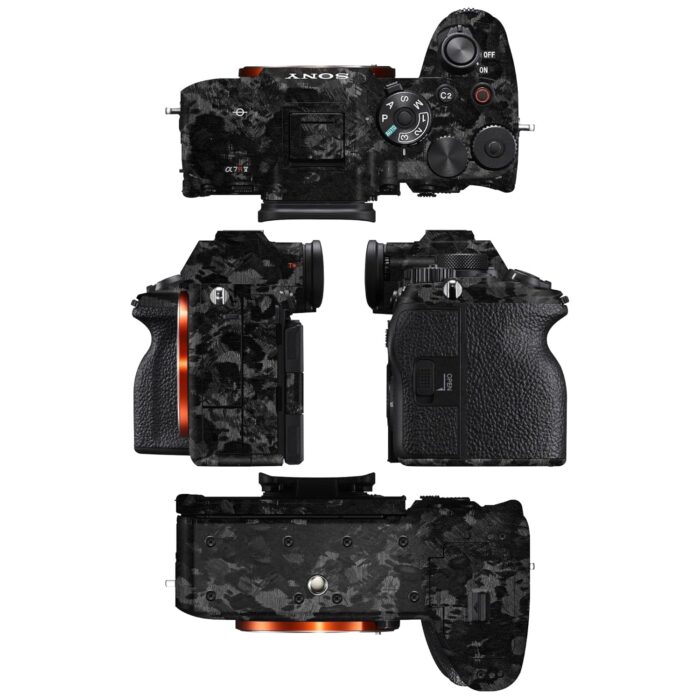 Capes India Camera Skin Cover Compatible with Sony A7 RV | Anti Scratch | Protective Film (Design - Forged Carbon) - Image 2